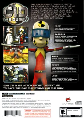 CID the Dummy box cover back